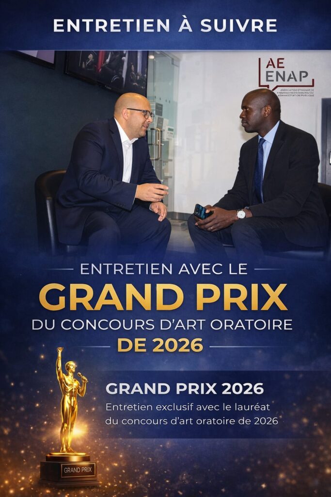 Entretien avec le grand prix du concours d'art oratoire 2026.